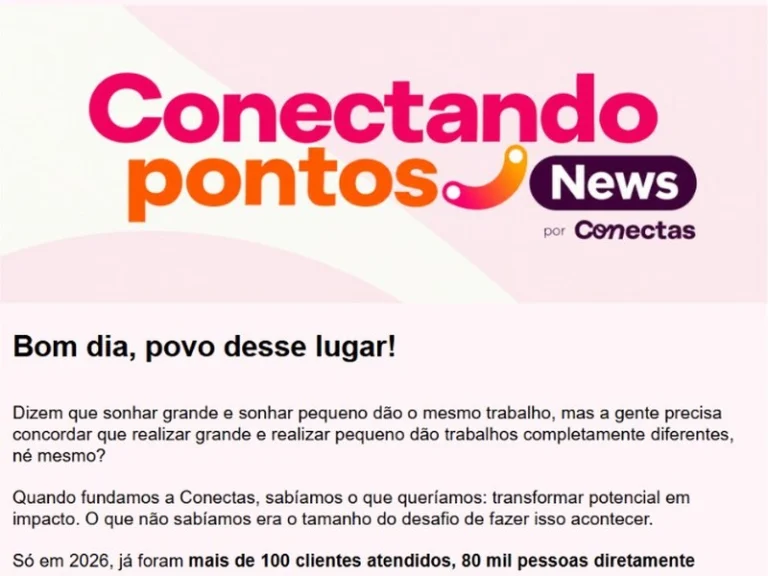 Conectando Pontos News e blog